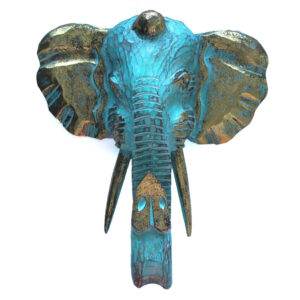 Tete éléphant décoration OM sweet OM